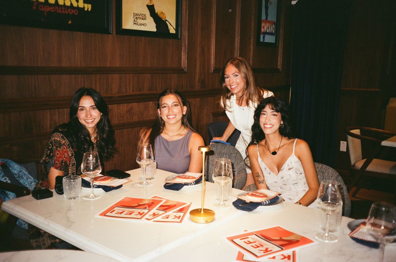 The KEFI team at the two-year celebration dinner